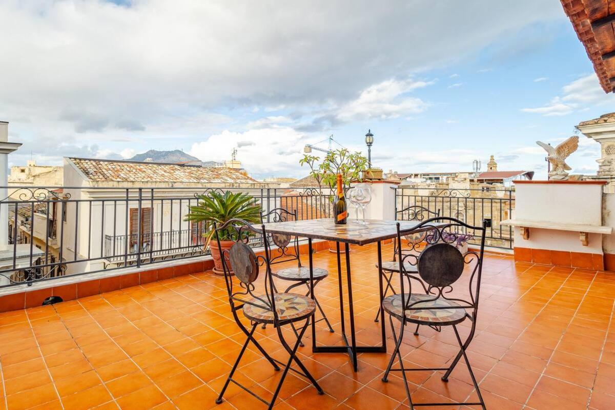 Palazzo Viola Suite Panoramica Palermo Exteriör bild