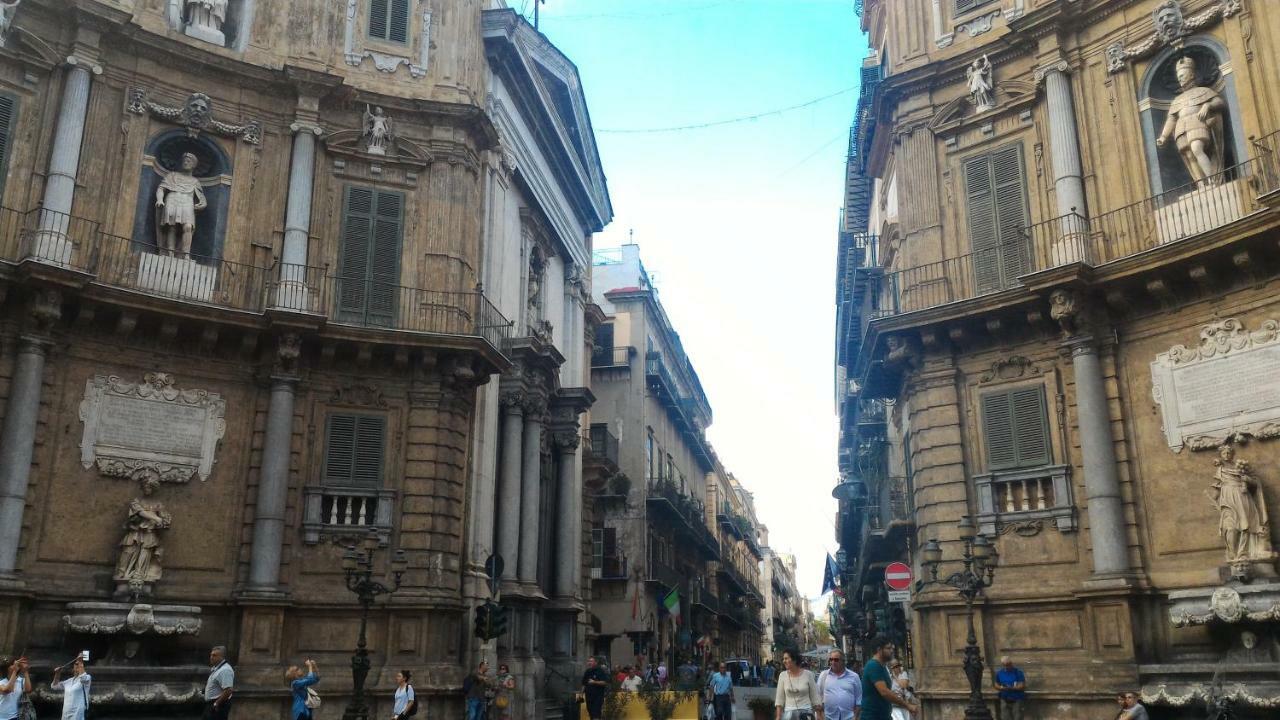 Palazzo Viola Suite Panoramica Palermo Exteriör bild