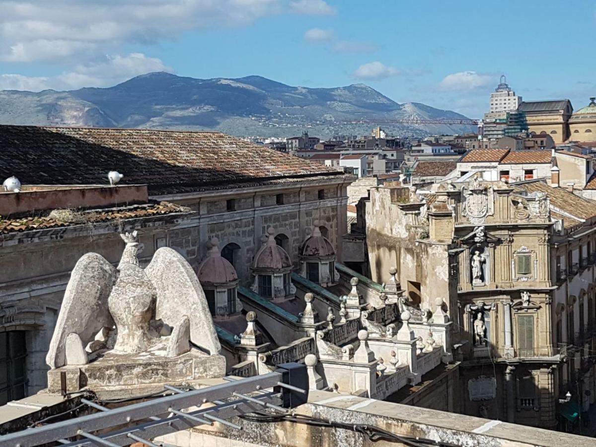 Palazzo Viola Suite Panoramica Palermo Exteriör bild